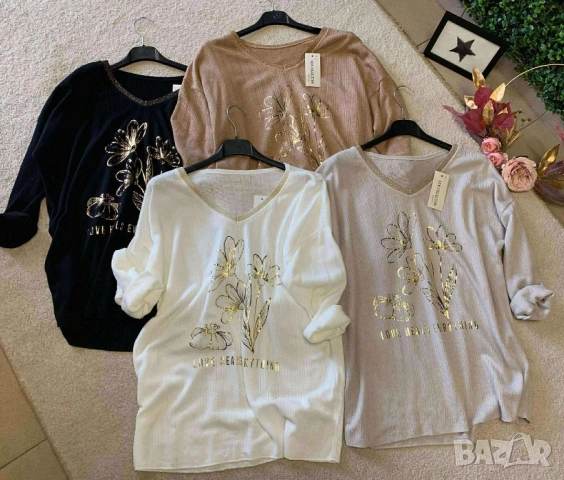 блузи от фино плетиво 