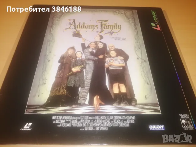 Addams Family LaserDisc, снимка 1 - Други жанрове - 47335242