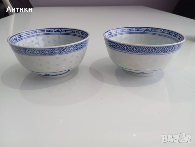 Порцеланови стари маркирани купички, снимка 6 - Чинии - 52627693