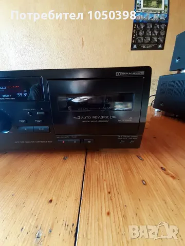 Дек JVC TD -W254 BK -3 Мотора и две глави - двукасетъчен автореверс, снимка 8 - Декове - 47992272