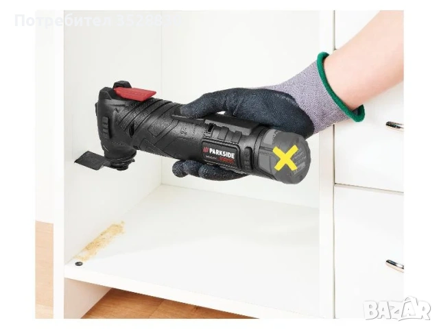 Безжичен акумулаторен мултифункционален инструмент мултитул PARKSIDE PPMFWA 12 A1 12V НОВ, снимка 8 - Други инструменти - 53147699