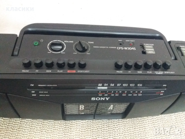 Радиокасетофон SONY, снимка 5 - Радиокасетофони, транзистори - 53755001