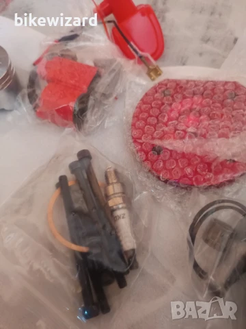 GOOFIT Цилиндър на двигателя 44 мм за 2-тактов храсторез 47cc 49cc Скутер Pit Bike ATV Мини Quad НОВ, снимка 5 - Части - 50755176