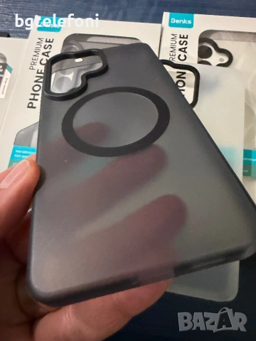 BENKS луксозни матирани Magsafe гърбове за Samsung Galaxy S26 Ultra,S26+,S26, снимка 5 - Калъфи, кейсове - 53953238