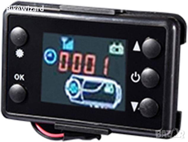 12V/24V контролер за LCD превключвател за автомобилен нагревател  НОВ, снимка 4 - Аксесоари и консумативи - 45798730