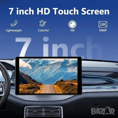 Ciryasr Car Multimedia Player Wireless Apple CarPlay 7inces НОВА, снимка 2 - Аксесоари и консумативи - 53789349