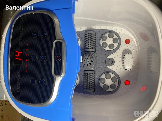 Електрическа вана за крака, масажор COSTWAY, снимка 9 - Масажори - 53451837