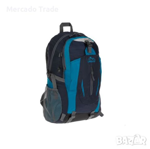 Туристическа раница Mercado Trade, Текстил, 30л., Син, снимка 2 - Спортна екипировка - 45207818