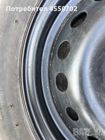 Джанти с гуми 15 цола , снимка 3 - Гуми и джанти - 51215686