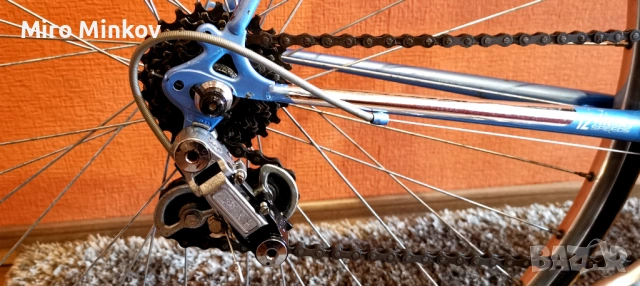 ПРОДАВАМ РЯДЪК РЕТРО ВЕЛОСИПЕД PEUGEOT PBN-10 /1973, снимка 13 - Велосипеди - 53692456