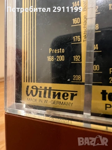 Метроном Wittner, снимка 7 - Други - 53837535