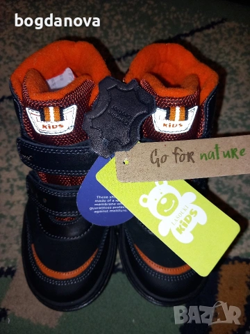 Нови, с етикети боти на Lasocki от естествена кожа