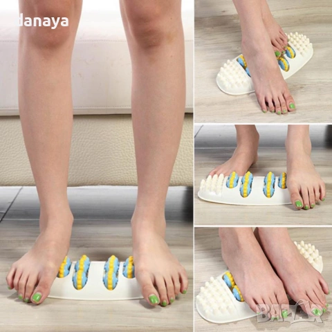 6458 Ролков масажор за крака и стъпала – уред за масаж и релаксация, снимка 6 - Масажори - 53722174