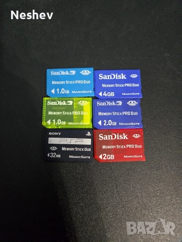 Memory stick pro duo мемори карти за PSP