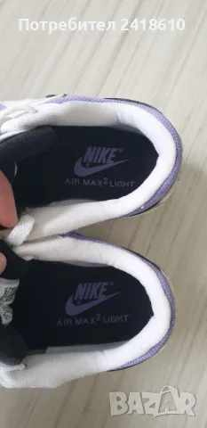 Nike Air Max 2 Light  95 UK 5 US 7.5 Womens Size 38.5/24.5 см. НОВО! ОРИГИНАЛ! Дамски Маратонки!, снимка 11 - Маратонки - 49675381