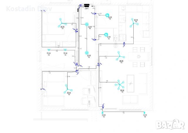 Проектиране част "Електрическа", снимка 6 - Електро услуги - 54072234