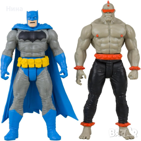 Комплект екшън фигури McFarlane DC Comics: Batman - Batman & Mutant Leader, 8 см, снимка 2 - Колекции - 45068679