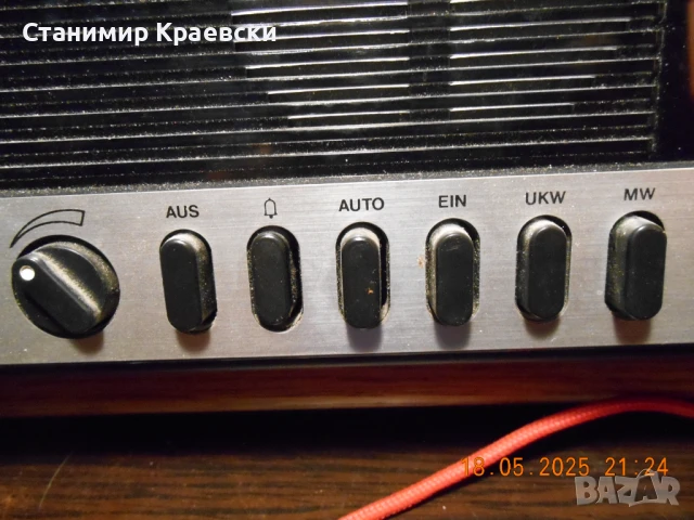 ELTEX ECR-22H radio-clock for installation in a bed - vintage 77, снимка 4 - Други - 51019651