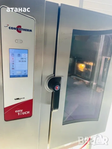 Готварски Конвектомат Convotherm 10 тави. Самоизмиване! ТОП