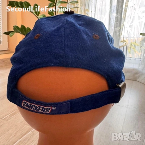 Snickers винтидж шапка с козирка , снимка 3 - Шапки - 53094364