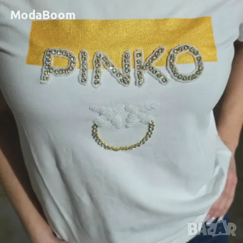 Pinko дамски тениски Два цвята , снимка 5 - Тениски - 48972854