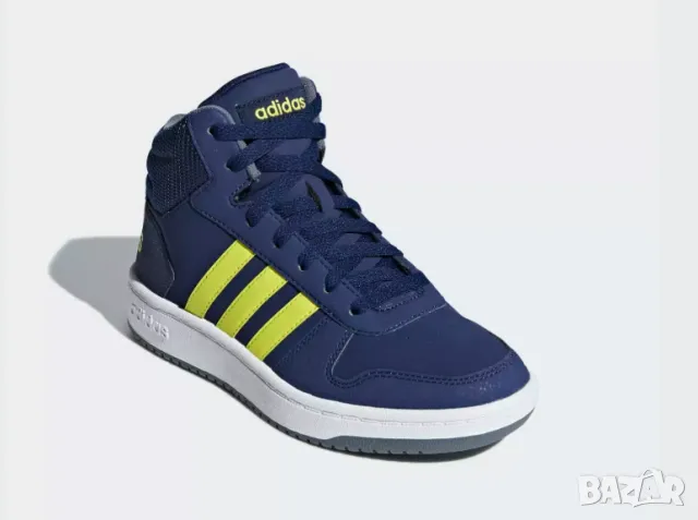 Adidas Hoops 2.0 Mid номер 37 , снимка 3 - Детски маратонки - 48144081