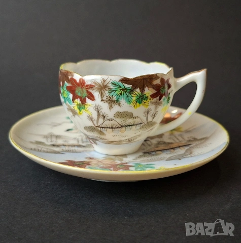 Две японски чаши за кафе, снимка 2 - Чаши - 49653058