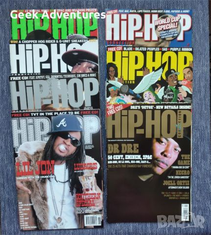 Хип Хоп Рап Списания на Английски Език / Hip Hop Magazines Printed UK, снимка 1 - Списания и комикси - 46562671