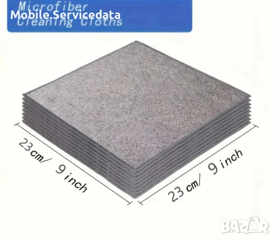 Комплект от 10 многофункционални микрофибърни кърпи, снимка 4 - Рекламни табели - 52167282