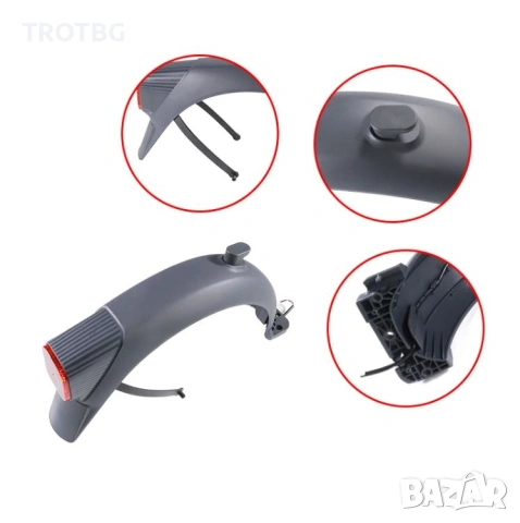 Заден калник със стоп за Ninebot E2 Pro, снимка 5 - Друга електроника - 53306705