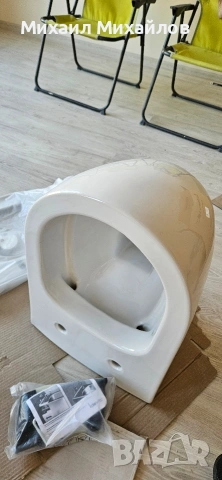 Тоалетна чиния RIMLESS, снимка 2 - Строителни материали - 53253520