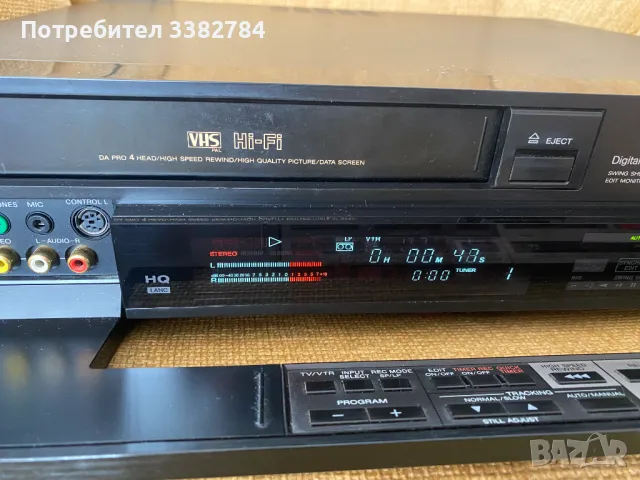 Видео SONY SLV-757NC Hi-Fi stereo VHS, снимка 6 - Плейъри, домашно кино, прожектори - 48529887