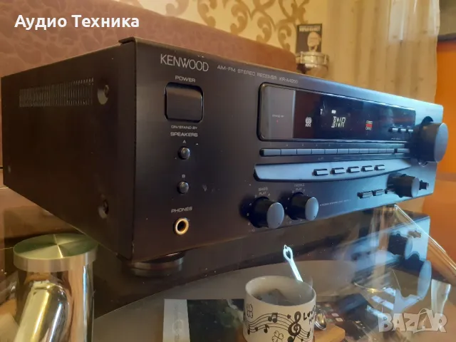 KENWOOD KR-A4050.
Перфектен! Предлагам и тонколони и други., снимка 1 - Ресийвъри, усилватели, смесителни пултове - 46838605