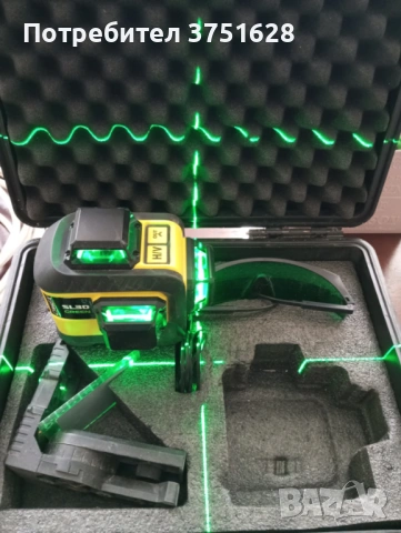 Camex SL3D Green – 3D зелен лазерен нивелир., снимка 3 - Измервателни инструменти - 53658843
