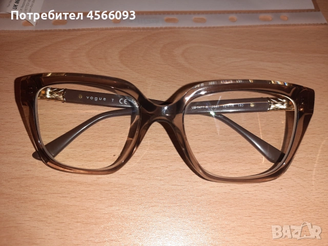 Продавам диоптрични очила Vogue - рамка, снимка 4 - Слънчеви и диоптрични очила - 53840433