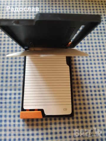 Български стар механичен тефтер / органайзер , снимка 3 - Колекции - 53879696