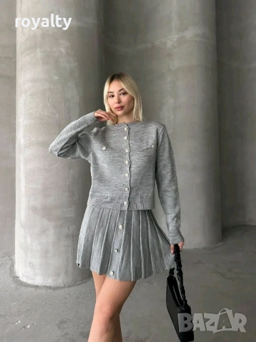 Дамски Комплект Фино Плетиво 