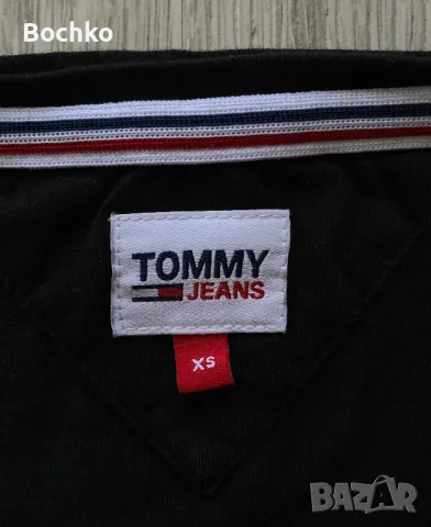 Tommy Hilfiger дамска тениска XS, снимка 5 - Тениски - 47699312