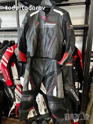 Kожен мото екип PROBIKER PRX- ,2 части 52-M/L,всички протектори,като нов 293.37 лв. / 150 €, снимка 2 - Аксесоари и консумативи - 54104861