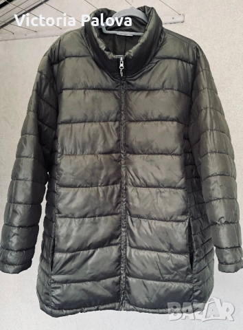 Леко ватирано  яке масленозелен цвят, снимка 4 - Якета - 53216861