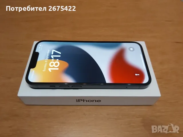 iPhone 13, 128GB, 100% Батерия, снимка 2 - Apple iPhone - 47188043