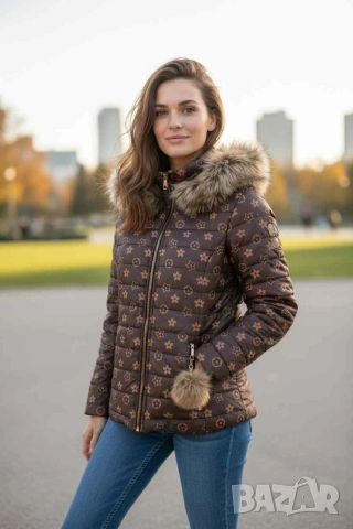 Дамско зимно яке внос от Италия , снимка 4 - Якета - 53063020