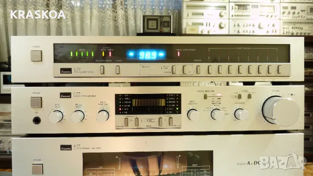 SANSUI B-77 & C-77 & T-77, снимка 12 - Ресийвъри, усилватели, смесителни пултове - 47123202