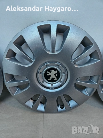 Продавам 4 бр железни джанти 15' с тасове и болтове, снимка 4 - Гуми и джанти - 54150727