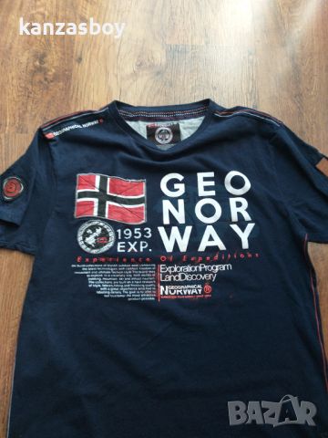 geographical norway - страхотна мъжка тениска ХЛ, снимка 7 - Тениски - 45135364