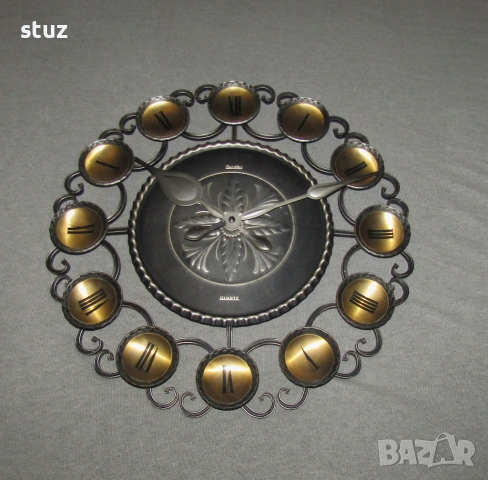 Немски стенен часовник ZentRa / Junghans , снимка 5 - Антикварни и старинни предмети - 53512867