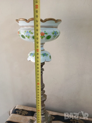 Винтидж настолна лампа, снимка 5 - Настолни лампи - 49419699