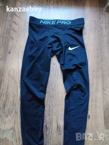 NIKE PRO MEN'S TIGHTS - мъжки фитнес клин М, снимка 7 - Спортни дрехи, екипи - 52756183
