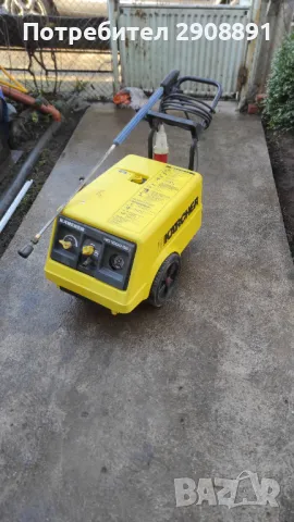 Водоструйка karcher hd 1000 sei, снимка 2 - Градинска техника - 48617601