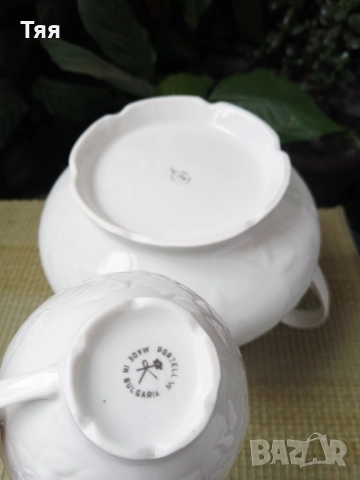 БГ порцелан бяла шипка , снимка 6 - Сервизи - 52887478
